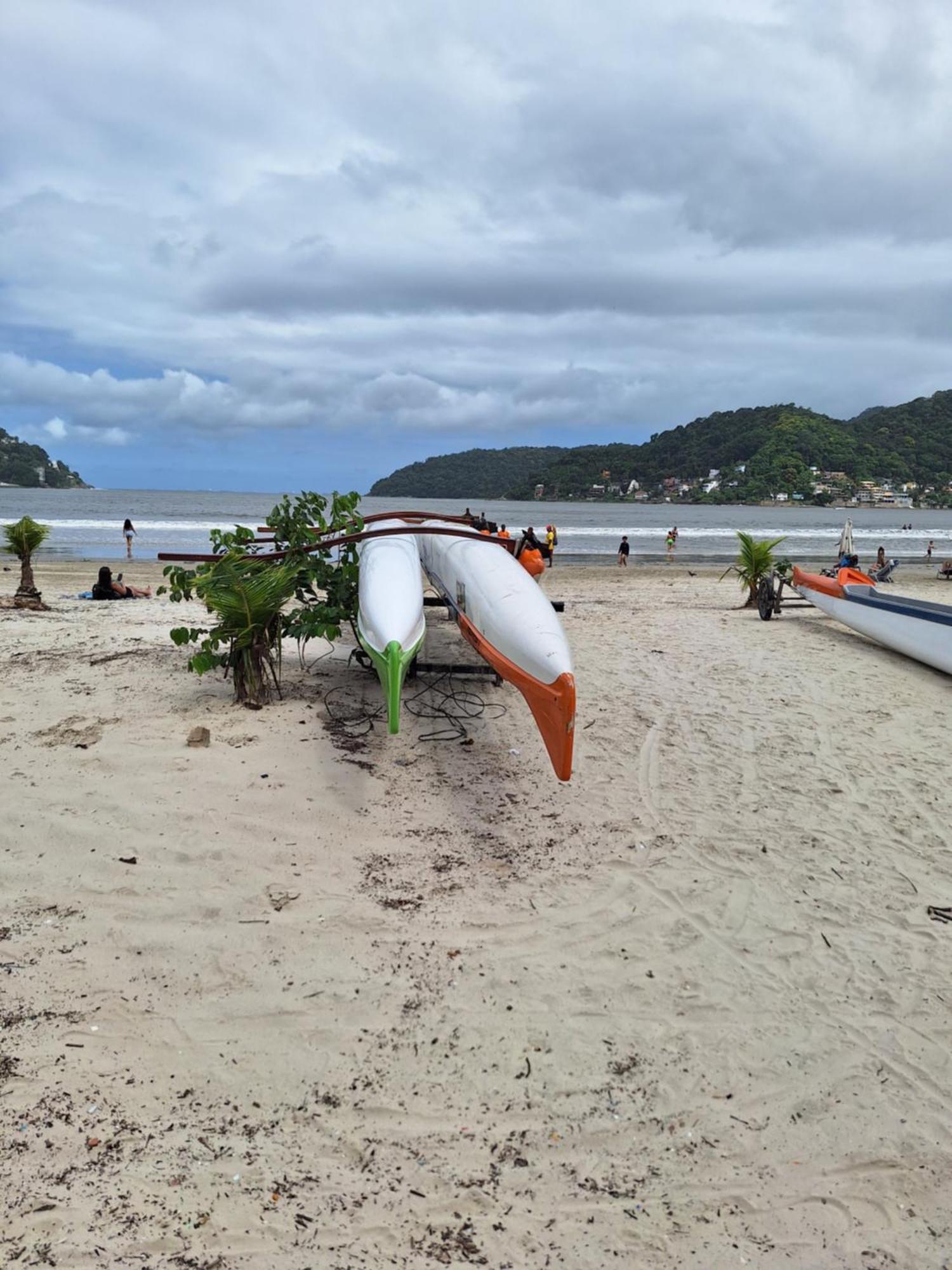 Appartement Pé na areia Gonzaguinha São Vicente Extérieur photo
